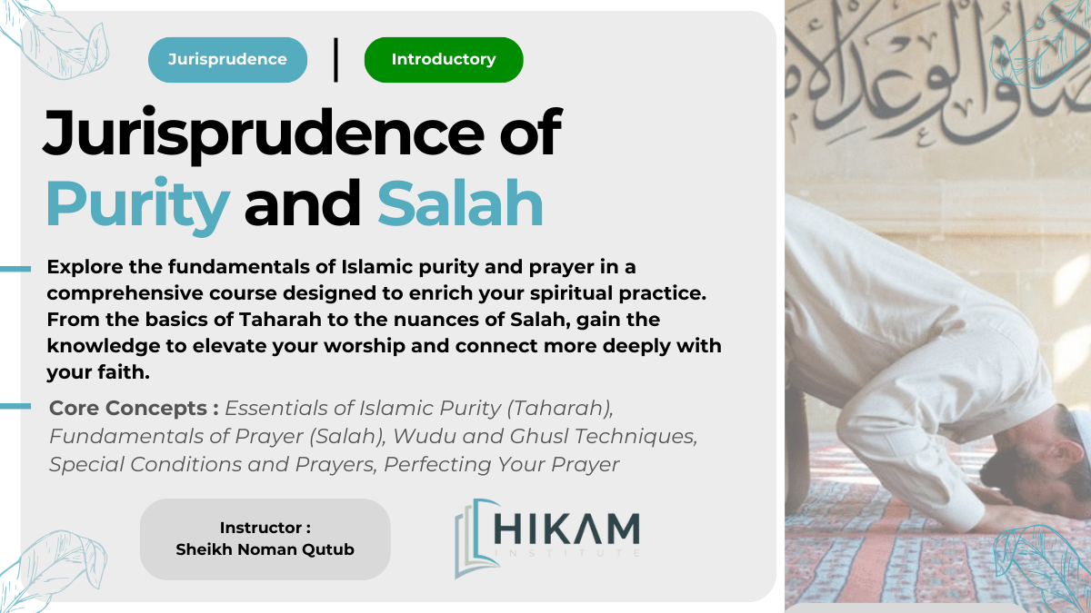 Jurisprudence of Purity and Salah banner